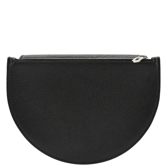 BURBERRY  Pecan Small Leather Shoulder Bag Black - Picture 3 of 13